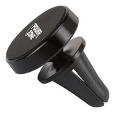 PowerZone C11 Car Cell Phone Holder, Aluminum Alloy + Magnet, Black, Magnetic Mounting